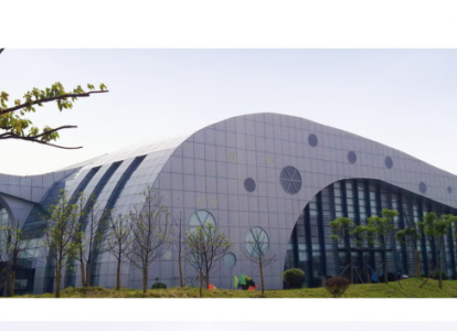 金昌会议中心外景网架工程